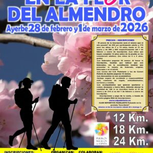 caminata flor almendro