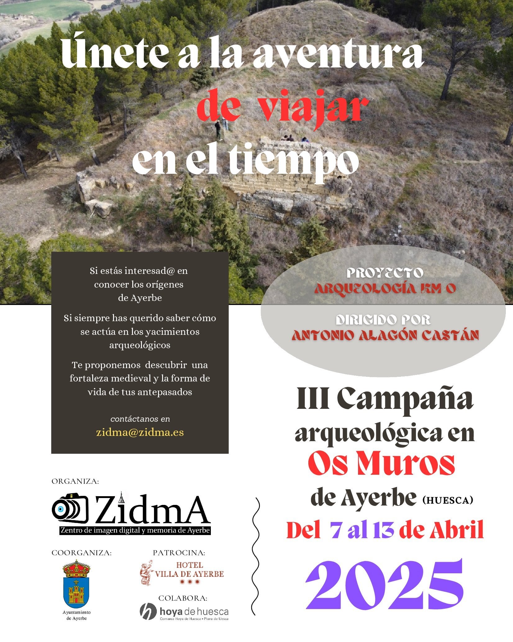 intervención arqueológica Ayerbe