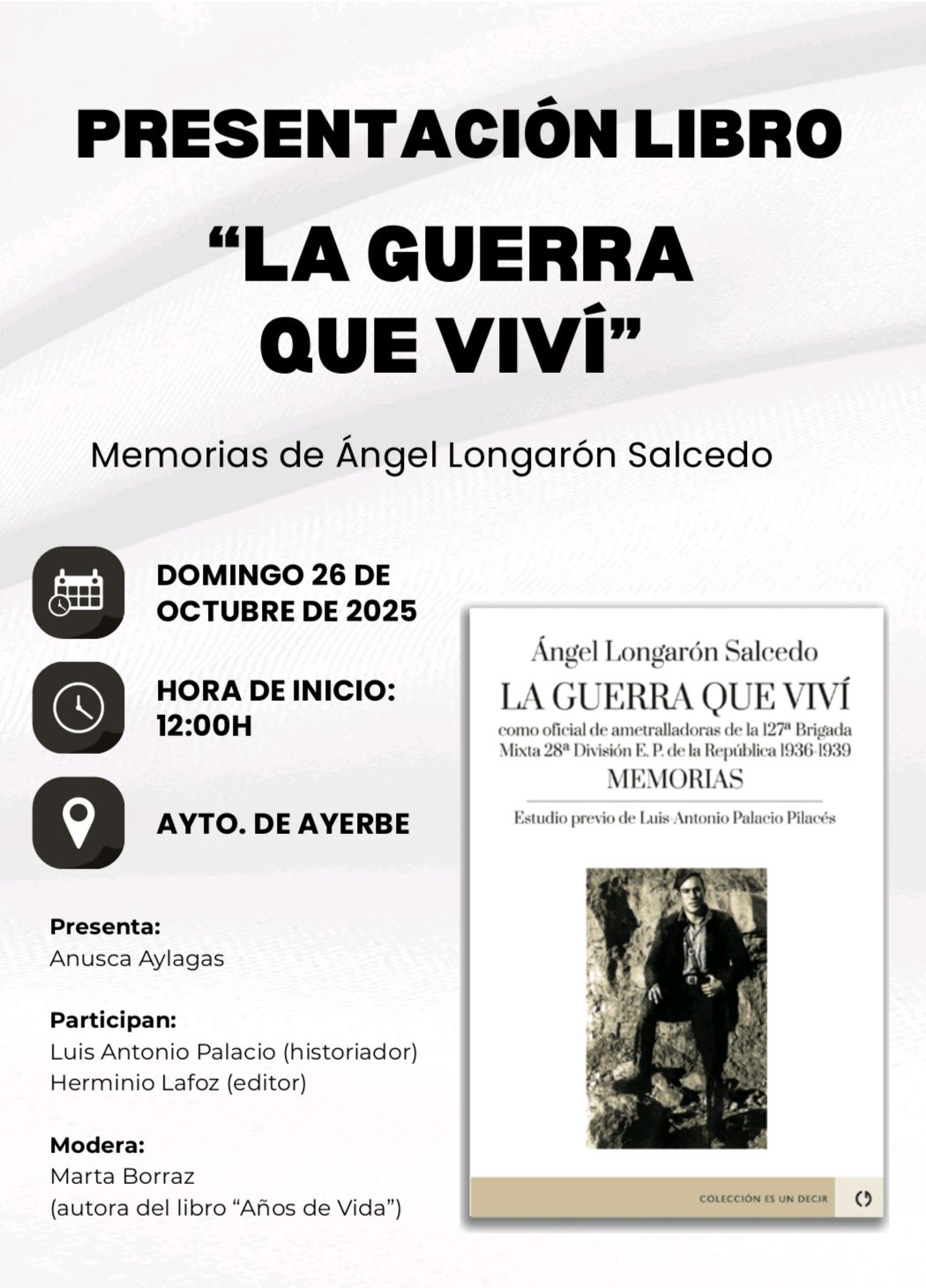 presentación libro Ayerbe